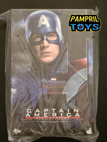 Hot Toys 1/6 Marvel Avengers MMS563 Captain America (2012 Version) Endgame Chris Evans pampril toys