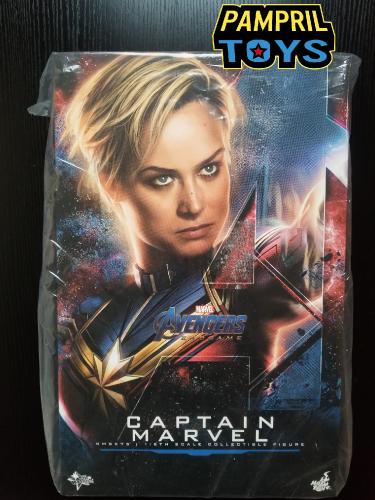Hot Toys 1/6 Marvel Avengers MMS575 Captain Marvel Endgame Carol Danvers Brie Larson pampril toys
