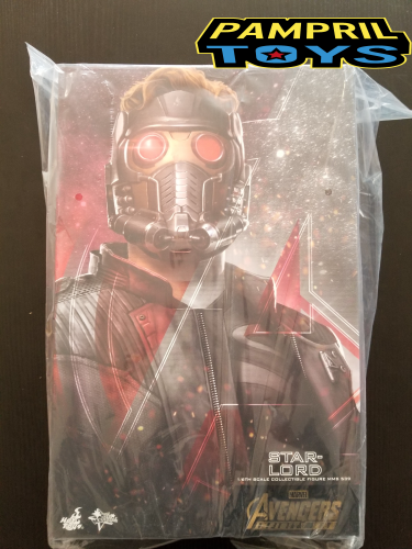 Hot Toys 1/6 Marvel Avengers Gardians of the Galaxy MMS421 Star-Lord Deluxe Version Chris Pratt Peter Jason Quill pampril toys