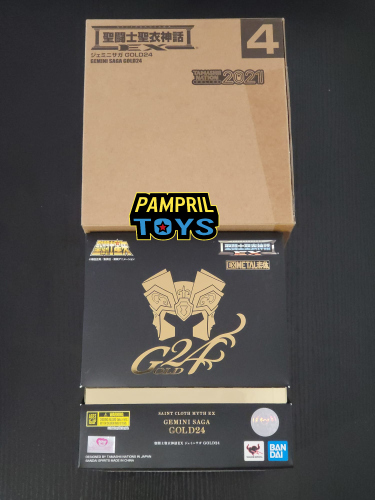Saint Seiya Myth Cloth EX Gemini Saga Gold24 pampril toys