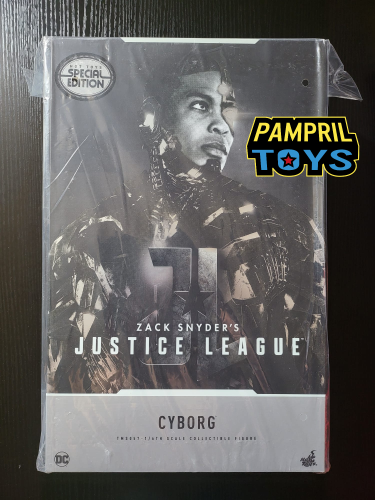Hot Toys TMS057B Cyborg Deluxe Zack Snyder's Justice League pampril toys