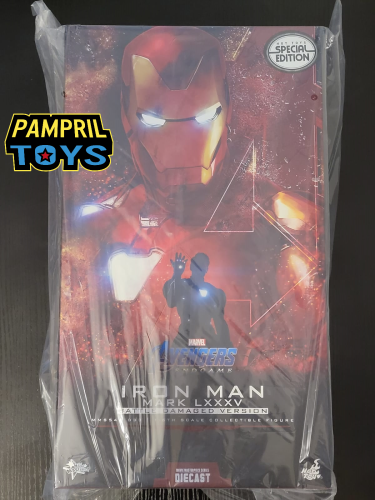 Hot Toys 1/6 Marvel Avengers MMS543 Iron Man Mark 85 Battle Damaged Special Edition Endgame Tony Stark Robert Downey Jr. pampril toys