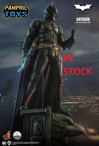 Hot Toys 1/4 QS019B Batman 1/4 Begins Christian Bale The Dark Night Trilogy Bruce Wayne pampril toys