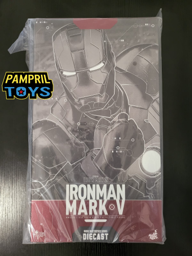 Hot Toys 1/6 Marvel Avengers MMS400 Iron Man Mark V Tony Stark Robert Downey Jr. pampril toys
