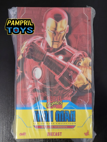 Hot Toys CMS08 Iron Man Marvel Comics Les origines Édition Deluxe pampril toys