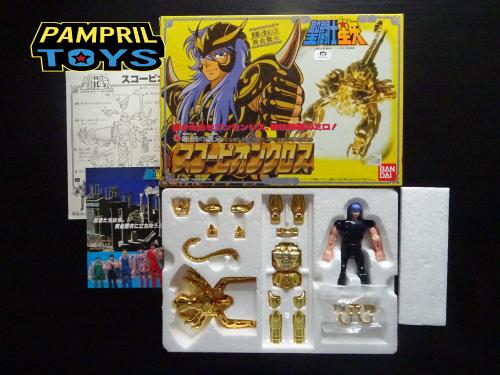 Saint Seiya Vintage 1987 Scorpion Milo pampril toys