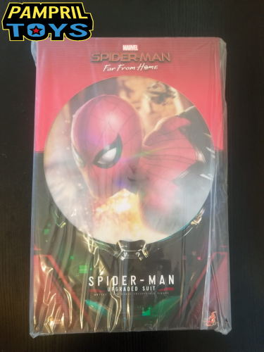 Hot Toys 1/6 Marvel Hot Toys Hot Toys MMS542 Spider-Man (Upgraded Suit) Far From Home Peter Parker Tom Holland pampril toys