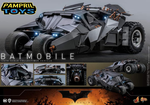 Hot Toys MMS596 Batmobile Batman Begins pampril toys