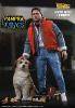 Hot Toys MMS 573 Mart Mc Fly  And Einstein Back To The Future Pampril Toys