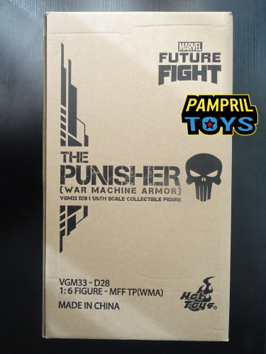 Hot Toys VGM33 The Punisher (War Machine Armor) Marvel Future Fight pampril toys