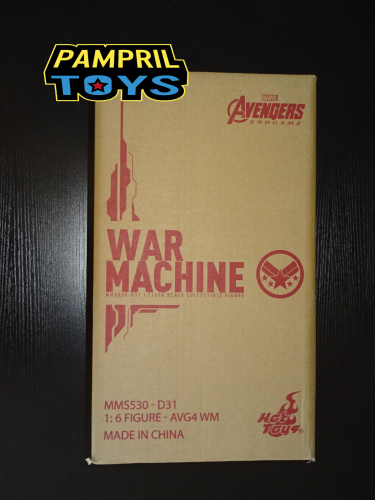 Hot Toys 1/6 Marvel Avengers MMS530 War Machine Endgame James « Jim » Rhodes Don Cheadle pampril toys